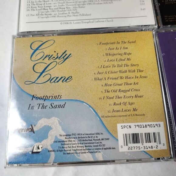 Lot 4 Religious Music CDs Gospel Alleluiah Cross Gospel Christian - Picture 5 of 5